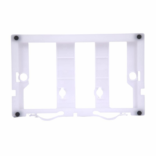 Рамка крепления кнопки смыва Qtap 229х20х150 мм White для инсталляции Standard QTSTD167W49821