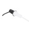 Дозатор для моющего средства Lidz Acsis LA30 Brushed Black PVD, круглый LDACSLA30BLM49827