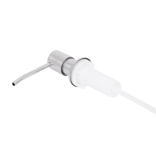 Дозатор для моющего средства Lidz Acsis LA29 Brushed Steel, круглый LDACSLA29BRU49828