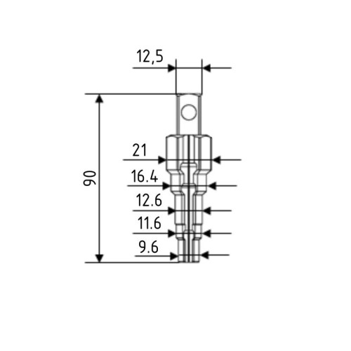 Ступенчатый ключ Thermo Alliance для американок STD-412