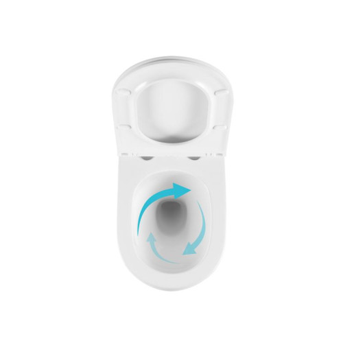 Готовое решение Qtap для ванной комнаты: подвесной унитаз Taurus Ultra Quiet 515×360×350+ комплект инсталляции Nest 4в1 (линейная клавиша Matt Black)