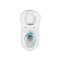Готовое решение Qtap для ванной комнаты: подвесной унитаз Taurus Ultra Quiet 515×360×350+ комплект инсталляции Nest 4в1 (линейная клавиша Matt Black)