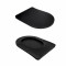Унитаз подвесной Qtap Taurus Ultra Quiet 515×360×350 мм, Matt Black, с сиденьем Slim Duroplast / Soft-close / Quick Release QTTAU28BLM50504
