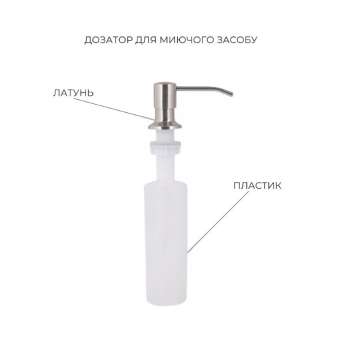 Акционный набор Lidz: мойка Handmade H4545 Decor 2,5/0,5 мм + K01G Корзина для кухонной мойки Акционный набор Lidz: мойка Handmade H4545 Decor 2,5/0,5 мм + K01G Корзина для кухонной мойки
