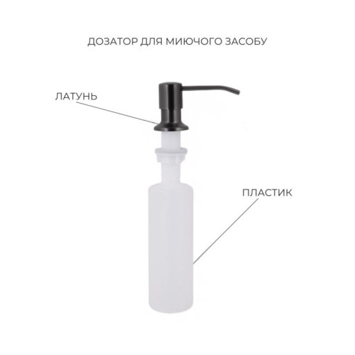 Акционный набор Lidz: мойка Handmade H4545 Black PVD Decor 2,5/0,5 мм + K01B Корзина для кухонной мойки Акционный набор Lidz: мойка Handmade H4545 Black PVD Decor 2,5/0,5 мм + K01B Корзина для кухонной мойки