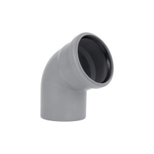 Колено канализационное Ostendorf-OSMA HT-System PLUS d110×67°