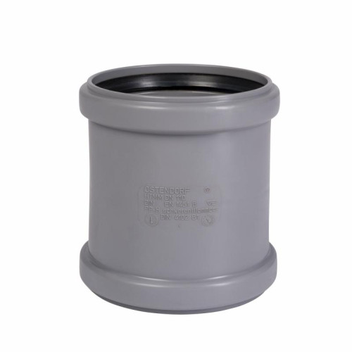 Муфта канализационная двухраструбная Ostendorf-OSMA HT-System PLUS d110