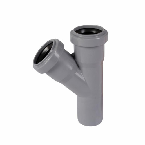 Тройник канализационный Ostendorf-OSMA HT-System PLUS d40/40/40×45° Тройник канализационный Ostendorf-OSMA HT-System PLUS d40/40/40×45°