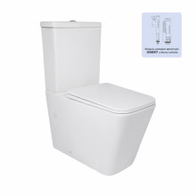 Унитаз напольный Qtap Crow Ultra Quiet безободковый с сиденьем Soft-close QTCRO27W51028 Унитаз напольный Qtap Crow Ultra Quiet безободковый с сиденьем Soft-close QTCRO27W51028