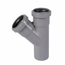 Тройник канализационный Ostendorf-OSMA HT-System PLUS d50/50/50×45° Тройник канализационный Ostendorf-OSMA HT-System PLUS d50/50/50×45°