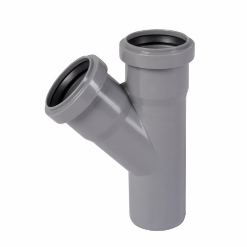 Тройник канализационный Ostendorf-OSMA HT-System PLUS d50/50/50×45° Тройник канализационный Ostendorf-OSMA HT-System PLUS d50/50/50×45°