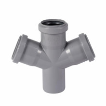 Крестовина канализационная Ostendorf-OSMA HT-System PLUS d50/50/50/50×67° Крестовина канализационная Ostendorf-OSMA HT-System PLUS d50/50/50/50×67°