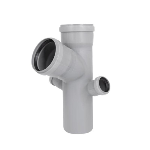 Крестовина двухплоскостная канализационная Ostendorf-OSMA HT-System PLUS d110/110/110/50/50×67° Крестовина двухплоскостная канализационная Ostendorf-OSMA HT-System PLUS d110/110/110/50/50×67°
