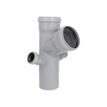Крестовина двухплоскостная канализационная Ostendorf-OSMA HT-System PLUS d110/110/110/50/50×67° Крестовина двухплоскостная канализационная Ostendorf-OSMA HT-System PLUS d110/110/110/50/50×67°
