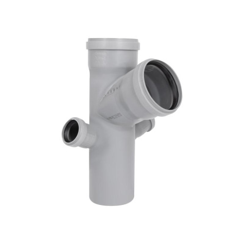 Крестовина двухплоскостная канализационная Ostendorf-OSMA HT-System PLUS d110/110/110/50/50×67° Крестовина двухплоскостная канализационная Ostendorf-OSMA HT-System PLUS d110/110/110/50/50×67°