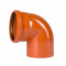 Колено канализационное Ostendorf-OSMA KG System d160×87°