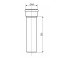 Труба канализационная Ostendorf-OSMA KG System d160×500 мм