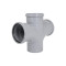 Крестовина канализационная Ostendorf-OSMA HT-System PLUS d110/110/110/110×87° Крестовина канализационная Ostendorf-OSMA HT-System PLUS d110/110/110/110×87°