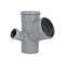 Крестовина двухплоскостная канализационная Ostendorf-OSMA HT-System PLUS d110/110/110/110×67° (Л) Крестовина двухплоскостная канализационная Ostendorf-OSMA HT-System PLUS d110/110/110/110×67° (Л)