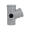 Крестовина двухплоскостная канализационная Ostendorf-OSMA HT-System PLUS d110/110/110/110×67° (Л) Крестовина двухплоскостная канализационная Ostendorf-OSMA HT-System PLUS d110/110/110/110×67° (Л)