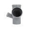 Крестовина двухплоскостная канализационная Ostendorf-OSMA HT-System PLUS d110/110/110/110×67° (Л) Крестовина двухплоскостная канализационная Ostendorf-OSMA HT-System PLUS d110/110/110/110×67° (Л)
