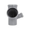 Крестовина двухплоскостная канализационная Ostendorf-OSMA HT-System PLUS d110/110/110/110×67° (П) Крестовина двухплоскостная канализационная Ostendorf-OSMA HT-System PLUS d110/110/110/110×67° (П)