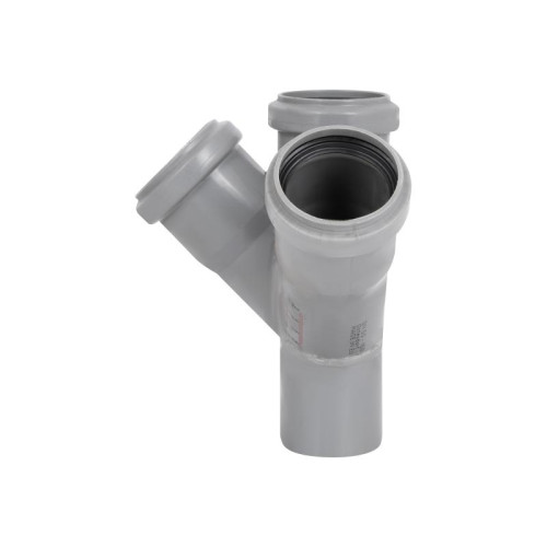Крестовина двухплоскостная канализационная Ostendorf-OSMA HT-System PLUS d50/50/50/50×45° Крестовина двухплоскостная канализационная Ostendorf-OSMA HT-System PLUS d50/50/50/50×45°