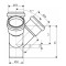 Крестовина двухплоскостная канализационная Ostendorf-OSMA HT-System PLUS d50/50/50/50×67° Крестовина двухплоскостная канализационная Ostendorf-OSMA HT-System PLUS d50/50/50/50×67°