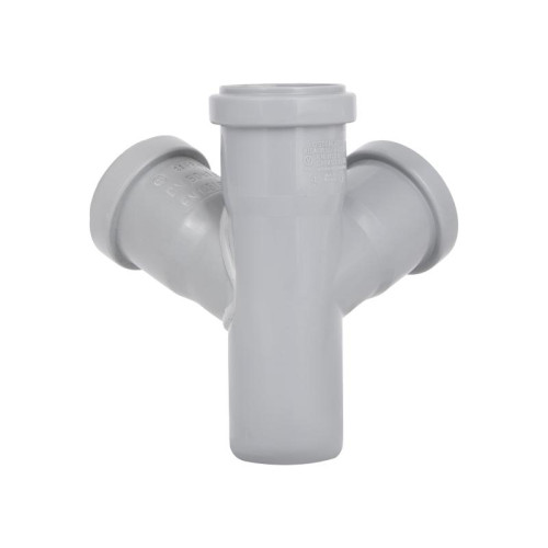 Крестовина двухплоскостная канализационная Ostendorf-OSMA HT-System PLUS d50/50/50/50×67° Крестовина двухплоскостная канализационная Ostendorf-OSMA HT-System PLUS d50/50/50/50×67°
