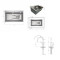 Акционный набор Lidz: мойка H7545 интегрированная Decor Honeycomb 3,0/1,0 мм LDH7545DEC48372 + Смеситель Aria для кухни с гибким изливом (k35) Grey Акционный набор Lidz: мойка H7545 интегрированная Decor Honeycomb 3,0/1,0 мм LDH7545DEC48372 + Смеситель Aria для кухни с гибким изливом (k35) Grey