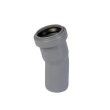 Колено канализационное Ostendorf-OSMA HT-System PLUS d40×15°