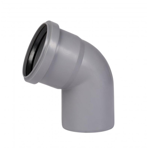Коліно канализационное Ostendorf-OSMA HT-System PLUS d75×67° Коліно канализационное Ostendorf-OSMA HT-System PLUS d75×67°