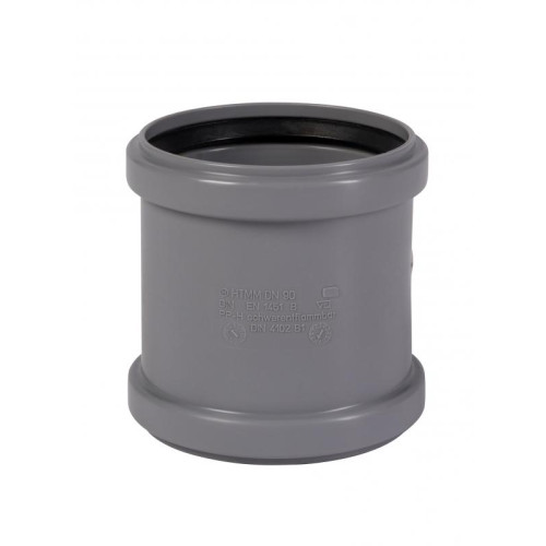 Муфта канализационная двухраструбная Ostendorf-OSMA HT-System PLUS d90