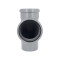 Тройник канализационный Ostendorf-OSMA HT-System PLUS d110/110/110×87° плавный Тройник канализационный Ostendorf-OSMA HT-System PLUS d110/110/110×87° плавный