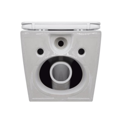 Готовое решение Qtap для ванной комнаты: подвесной унитаз Jay Rimless 485x360x320 + комплект инсталляции Standard (линейная кнопка Black)