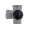 Крестовина двухплоскостная канализационная Ostendorf-OSMA HT-System PLUS 110/110/110/110×87° Крестовина двухплоскостная канализационная Ostendorf-OSMA HT-System PLUS 110/110/110/110×87°