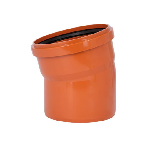 Колено канализационное Ostendorf-OSMA KG System d200×15° Колено канализационное Ostendorf-OSMA KG System d200×15°