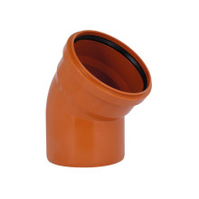 Колено канализационное Ostendorf-OSMA KG System d200×45°