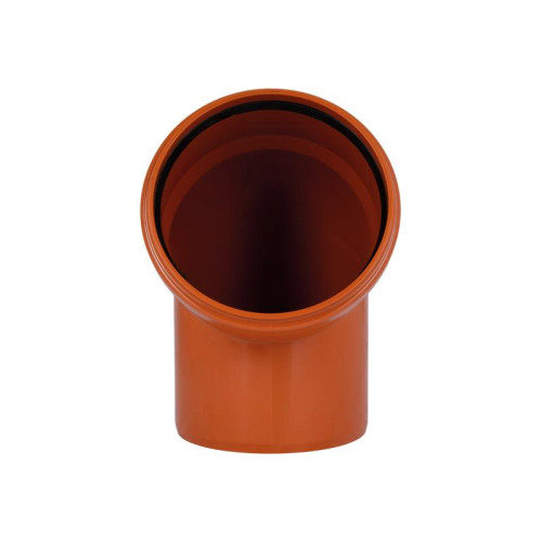 Колено канализационное Ostendorf-OSMA KG System d200×67°