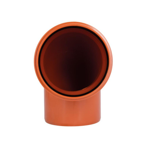 Колено канализационное Ostendorf-OSMA KG System d200×87°