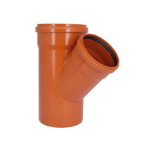 Тройник канализационный Ostendorf-OSMA KG System d200/160/200×45°