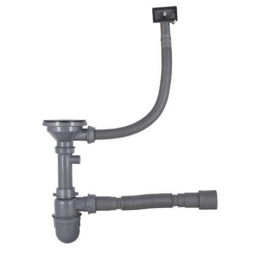 Кухонная мойка Brinex 3838 0,6 мм Satin (BRIN3835SAT06)