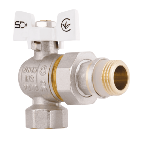 Кран Американка Thermo Alliance Standart с антипротечкой угловой 1/2 PN40 конус SD901NW15PN40 Кран Американка Thermo Alliance Standart с антипротечкой угловой 1/2 PN40 конус SD901NW15PN40