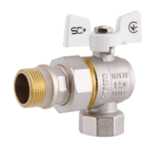 Кран Американка Thermo Alliance Standart c антипротечкой угловой 3/4 PN40 конус SD901NW20PN40 Кран Американка Thermo Alliance Standart c антипротечкой угловой 3/4 PN40 конус SD901NW20PN40