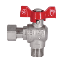 Кран шаровой с накидной гайкой Thermo Alliance Forte 1/2