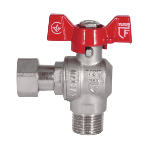 Кран шаровой с накидной гайкой Thermo Alliance Forte 1/2