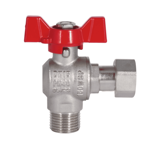 Кран шаровой с накидной гайкой Thermo Alliance Forte 1/2