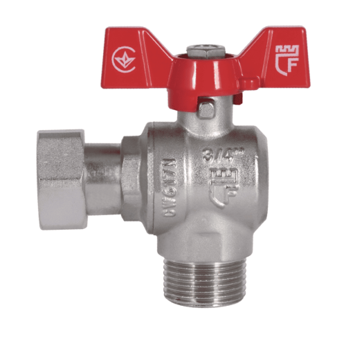 Кран шаровой с накидной гайкой Thermo Alliance Forte 3/4